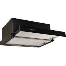 Витяжка Pyramida TL 50 black: Тип фільтра повітря Відведення