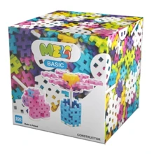 Конструктор MELI BASIC фигурный 200 эл. розовый (2,5х2,5см): Производитель MELI