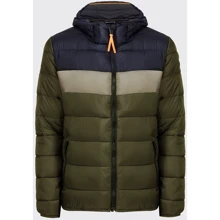 Куртка CMP Man Jacket Fix Hood Oil Green 30K2757-F977 56 зеленая демисезонная с капюшоном: Вид Куртки
