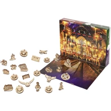 Механический 3D пазл UGEARS Гарри Поттер Адвент Календар (70188): Вид кино, мультфильмы, сказки