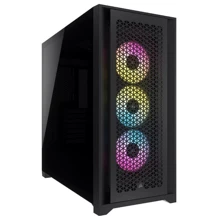 Корпус Corsair iCUE 5000D RGB AirFlow Tempered Glass Black (CC-9011242-WW): Форм-фактор материнской платы ATX/MicroATX/Mini-ITX