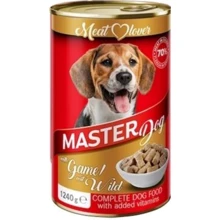 Влажный корм для собак Master Dog дичь 70% мяса 1240 г (5999883273807): Тип Влажный корм