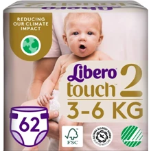 Підгузки Libero Touch 2, 62 шт: Тип Подгузники