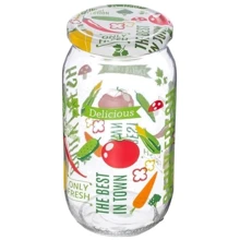 Емкость для хранения HEREVIN Vegatables 1л (332377-052): Тип Банка c крышкой