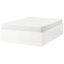 Каркас кровати с ящиками ІКЕА Brimnes 160х200 см (099.029.34): undefined undefined