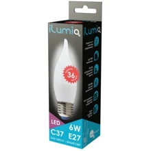 Лампа Ilumia 074 L-6-C37-E27-NW 450Лм, 6 Вт, 4000К: Тип цоколя E27