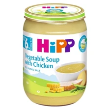 Пюре HIPP Овощной суп с курицей 190гр (9062300114789): Вид Крем-суп