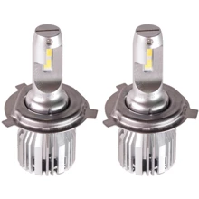 Светодиодная автолампа PULSO Naoevo S4/LED/H4/Flip Chip/9-16V/30W/3600Lm/3000K/4300K/ 6500K (S4-H4): Головной свет Дальний свет, Ближний свет