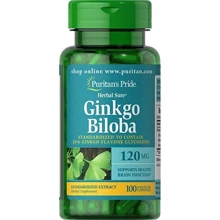 Puritan's Pride Ginkgo Biloba 120 mg 100 caps: Форма выпуска Капсулы