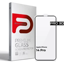 Защитное стекло для iPhone ArmorStandart Tempered Glass Pro 3D Black for iPhone 14 Pro (ARM66355): Тип защиты экрана на экран