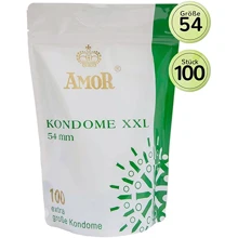 Презервативи Amor XXL, 100 шт.: Тип Збільшеного розміру