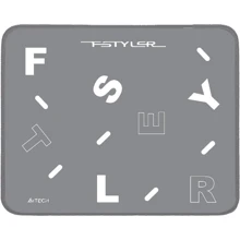 Игровая поверхность A4Tech FP25 Silver: Материал Ткань