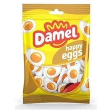 Жувальні Цукерки Damel Fried Eggs (омлет), 100 г (WT3647): Вага, г 100