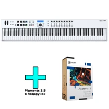 MIDI-клавиатура Arturia KeyLab Essential 88 + Arturia Pigments 3.5: Механика Базовая
