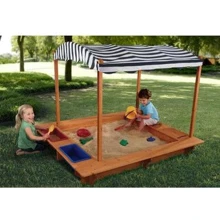 Игровой домик KidKraft Outdoor Sandbox with Canopy (00165): Производитель KidKraft