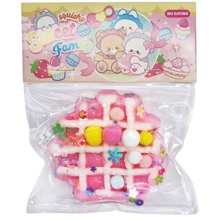 Антистрес Bambi Сквіш М'які Віденські вафлі SKWC-305(Pink): Тип Фигурка-антистресс