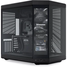 Корпус HYTE Y70 Touch Black (CS-HYTE-Y70-B-L): Форм-фактор материнской платы E-ATX/ATX/MicroATX/Mini-ITX