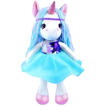 Мягконабивная кукла Fancy Dolls Единорожка 35 см. (KUKL4): Возраст от 3 лет