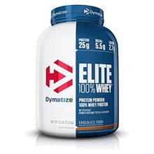 Протеин Dymatize Elite 100% Whey Protein 2270 g /70 servings/ Fudge brownie: Вид Сывороточные