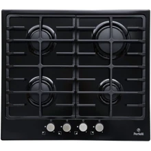 Варочная поверхность газовая Perfelli HGM 619 BL: Размеры для встраивания (ШxГ) 56x49 см