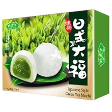 Десерт рисовый Bamboo House Mochi с чаем матча 210 г (4714221130786): Вес нетто 210 г