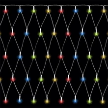 Гирлянда Сетка, мультицветная, 200 LED, 2x2 м: Тип Сетка