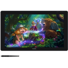 Графический планшет Huion Kamvas RDS-220 + перчатка: Тип пера беспроводной