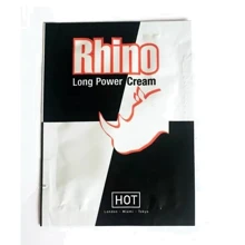 Пролонгатор для чоловіків Hot Rhino long power Cream, 3 мл: Виробник Hot