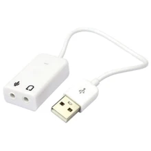 Dynamode USB-SOUND7-WHITE: Тип Внешняя