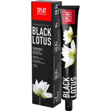 SPLAT Special Black Lotus 75 ml Зубная паста "Черный лотос": Назначение Очищение, Отбеливание, Чувствительные зубы