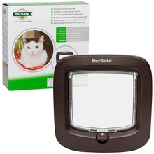 Дверца PetSafe Staywell Manual-Locking Cat Flap с механическим замком для котов коричневая: undefined undefined