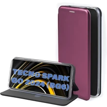 Аксессуар для смартфона BeCover Book Exclusive Red Wine for Tecno Spark Go 2024 (BG6) (711253): Совместимость Tecno Spark Go 2024 (BG6)