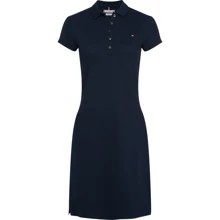 Платье Tommy Hilfiger 76132464 38 темно-синее повседневное до середины бедра: Состав Хлопок, Эластан