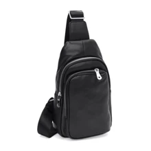 Чоловіча сумка-слінг Ricco Grande чорна (K16040-black): Стать Мужской