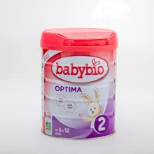 Детская смесь BabyBio Optima 2 органическая на коровьем молоке от 6 до 12 мес 800 г (3288131580326): Тип Смеси молочные