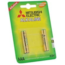 Mitsubishi Electric AAA bat Alkaline 2шт LR03/2BP: undefined undefined