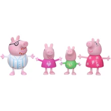 Игровой набор Peppa Pig Дружная семья Пеппы Пижамная вечеринка (F2192): Тип Персонаж мультфильма, фильма