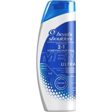 Head & Shoulders Men Ultra 360 ml Шампунь и бальзам-ополаскиватель против перхоти 2в1 Комплексный уход: Пол Для мужчин