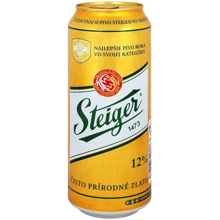 Пиво Steiger 12% светлое фильтрованное 5% 0.5 л ж/б (FSH_8586003700366): Объем, л 0.5
