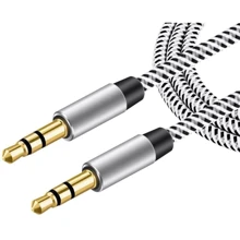 Кабель XOKO Audio Cable AUX 3.5mm Jack 1m Black (AUX-100): Тип Mini-jack 3.5mm M - Mini-jack 3.5mm M