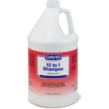 Шампунь-концентрат Davis 15 to 1 Shampoo Fragrance-Free 1:15 без запаха для собак, котов (52249): Тип средства Шампуни