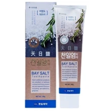 Hanil Circle-patterned Bay salt Toothpaste Зубная паста с морской солью 180 g: Назначение Свежесть дыхания, Отбеливание, Укрепление эмали