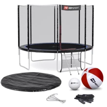 Батут Hop-Sport 10ft black/blue черно-синий с внешней сеткой 305 см: Производитель Hop-Sport