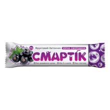 Смартик фруктовый-батончик черная смородина 30г (4820113925801): Тип Батончики