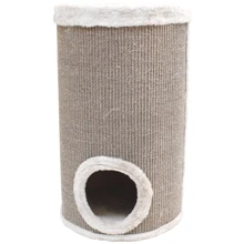 Когтеточка Croci Cat Tower 2 сизаль/плюш 35х35х60 см (C6020467): Высота столбика 60 см