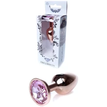 Анальна пробка із кристалом BOSS of TOYS Boss Series - Jewellery Red Gold PLUG Rose S, BS6400108: Для кого унісекс