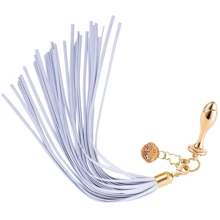 Анальная пробка LOCKINK Sevanda White Pony-Tail Anal Rose-shape Plug: Для кого Унисекс