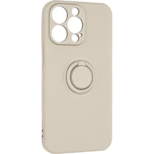 Чехол для iPhone ArmorStandart Icon Ring Stone for iPhone 13 Pro (ARM68670): Цвет бежевый