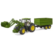 Автомодель Bruder Трактор John Deere з причепом (03155): Виробник Bruder