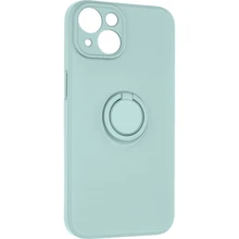 Чехол для iPhone ArmorStandart Icon Ring Mint for iPhone 14 (ARM68694): Цвет зеленый